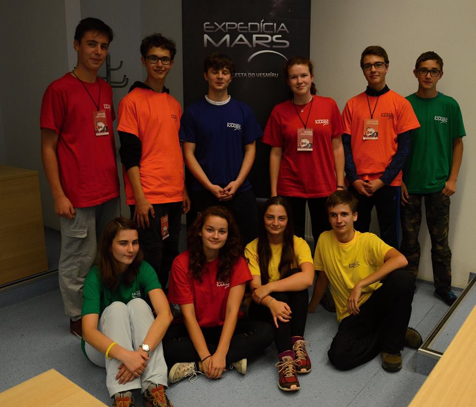 Obr.1: Finalisti súťaže Expedícia Mars 2016