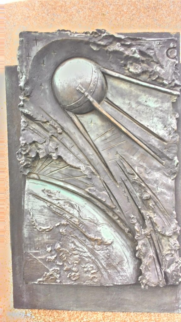 Korolev socha detail