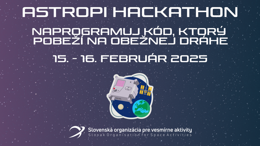 Nezmeškajte AstroPi Hackathon